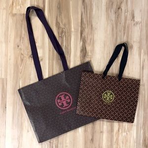 ❤️ Tory Burch Large and Small Logo Shopping Bags